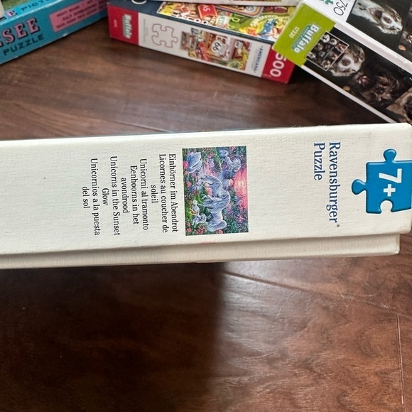 Unicorns in Sunset Glow Puzzle - Picture 5 of 5